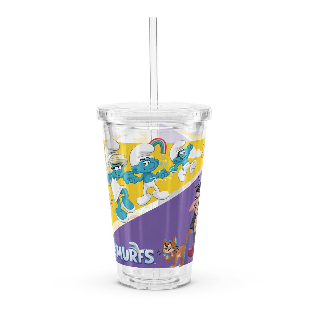 Smurfs Characters Tumbler