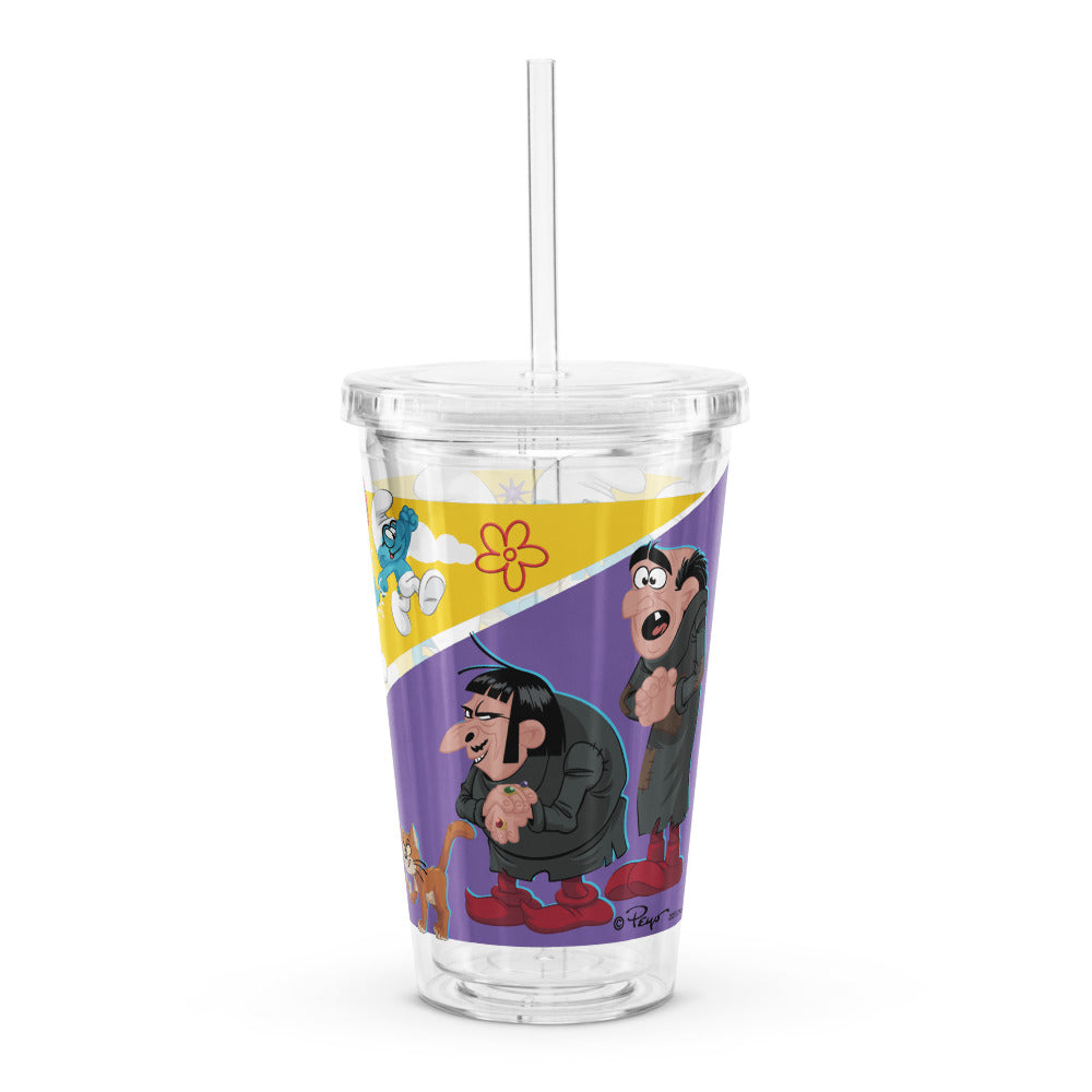 Smurfs Characters Tumbler