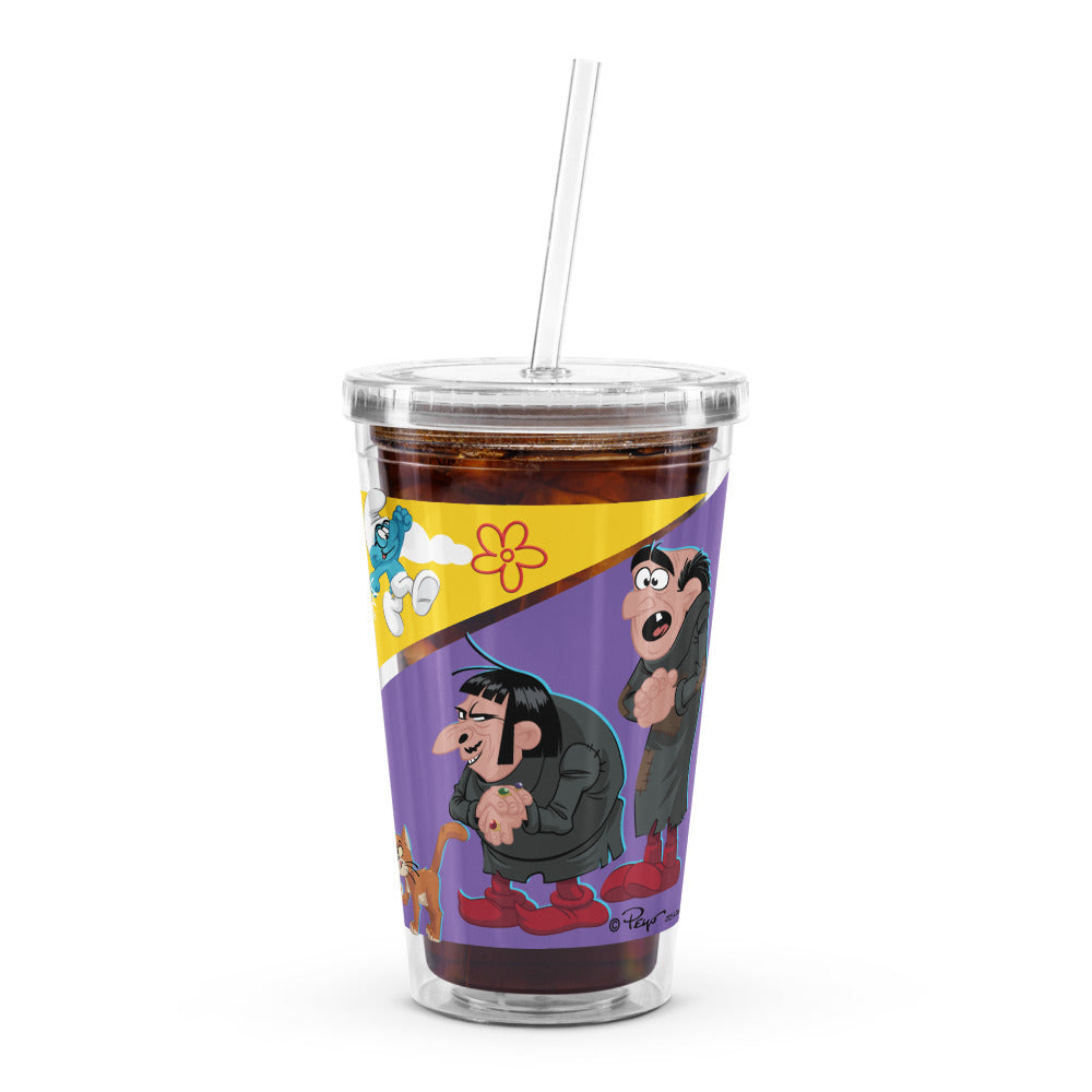 Smurfs Characters Tumbler