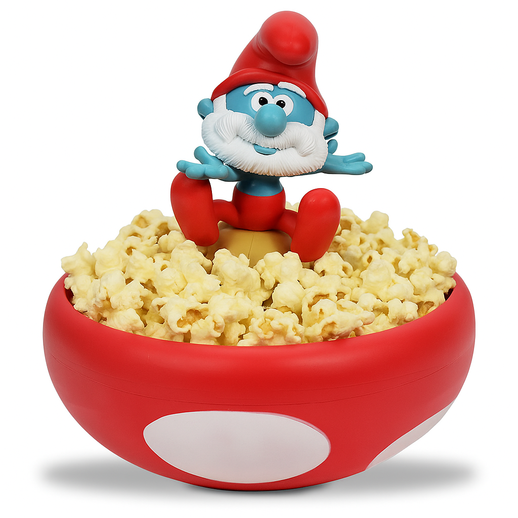 Smurfs Mushroom Popcorn Bucket