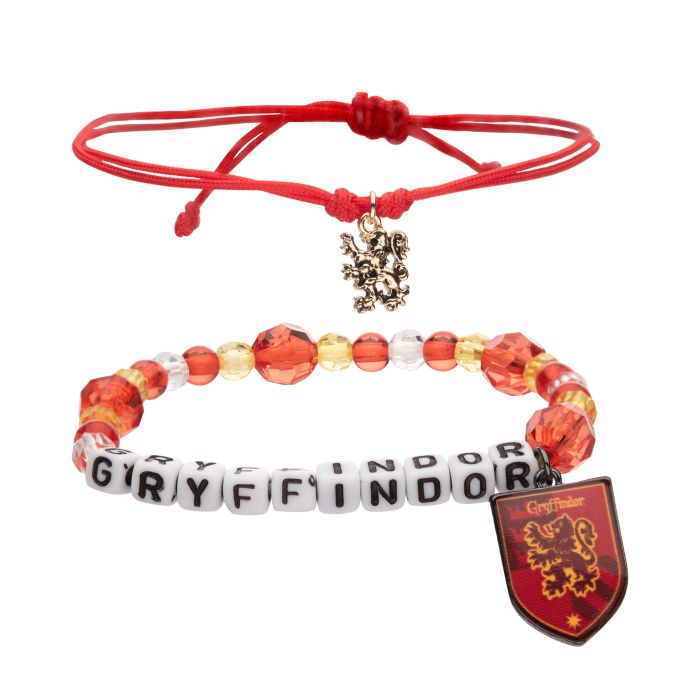 Harry Potter Gryffindor Bracelet Set
