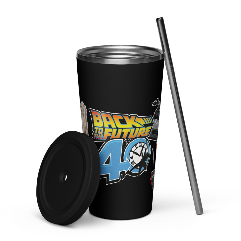 Back to the Future 40th Anniversary Tumbler