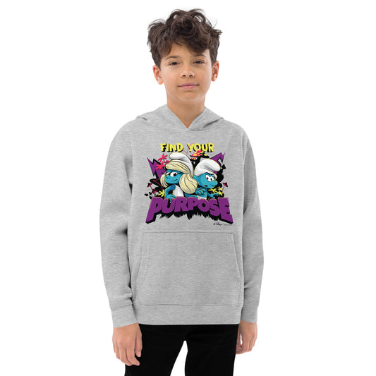 Smurfs Find Your Purpose Youth Hoodie-2