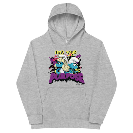 Smurfs Find Your Purpose Youth Hoodie-0