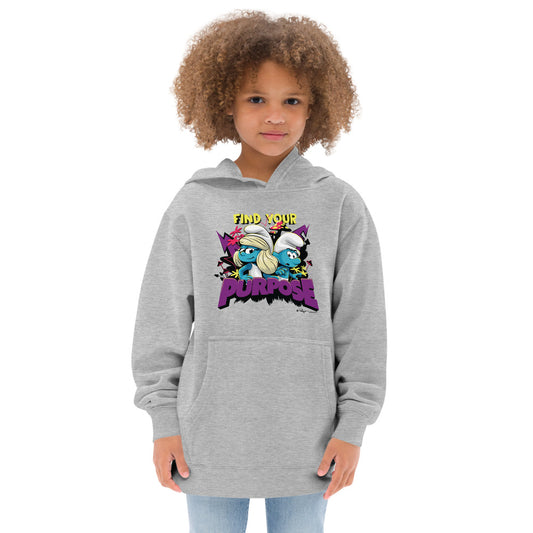 Smurfs Find Your Purpose Youth Hoodie-1
