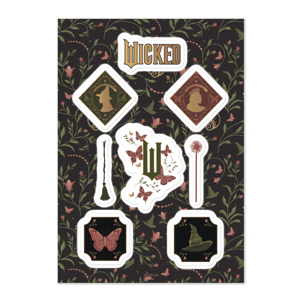 Wicked Enchanted Elements Sticker Sheet One Size