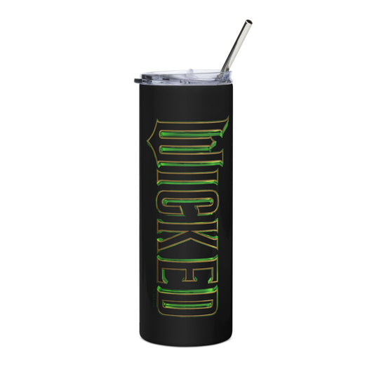 Wicked Logo Stainless Steel Tumbler-0