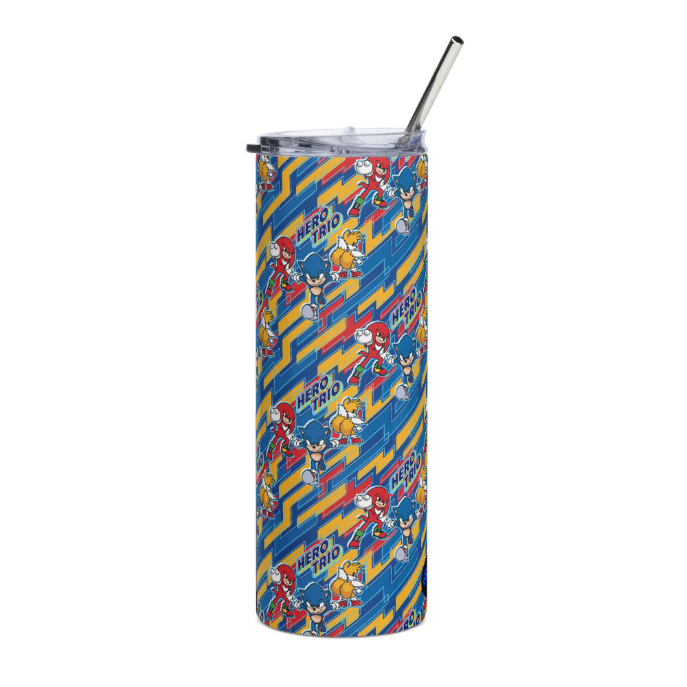 Sonic the Hedgehog 3 Hero Trio Stainless Steel Tumbler