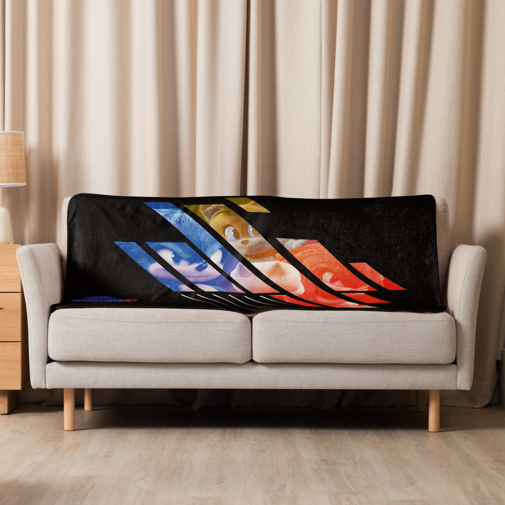 Sonic the Hedgehog 3 Team Sonic Sherpa Blanket