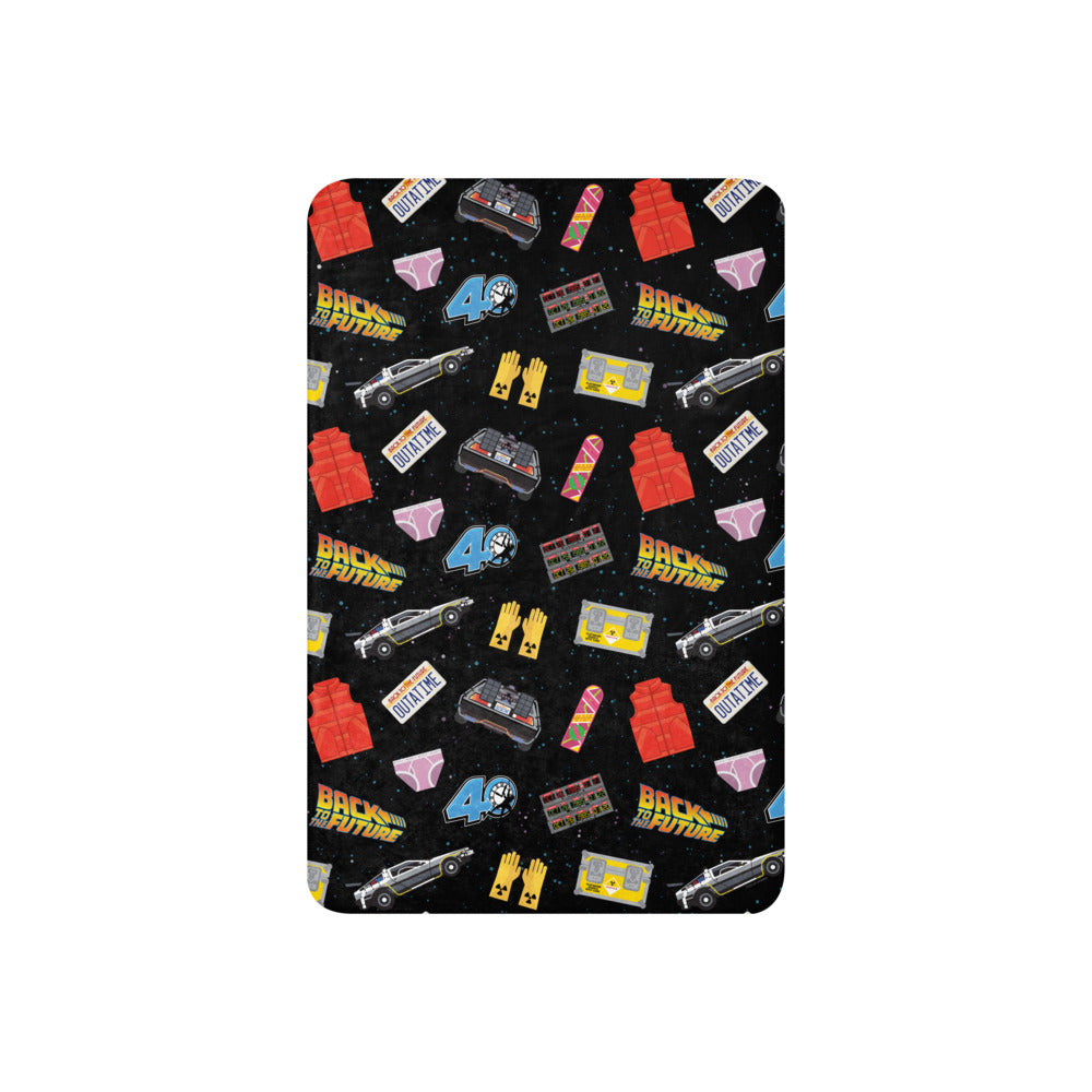 Back to the Future Icons Sherpa Blanket 37 in x 57 in