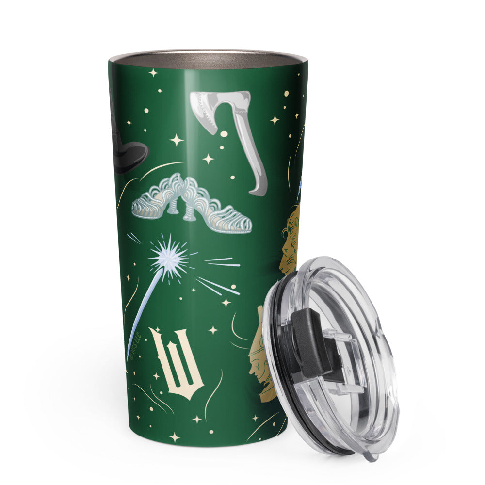 Wicked: For Good Magic Pattern Stainless Steel Tumbler