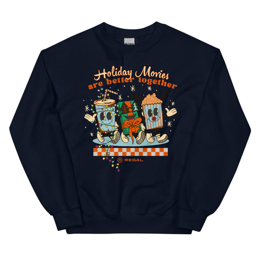 Regal Cinemas Holiday Movies Crewneck Sweatshirt-0