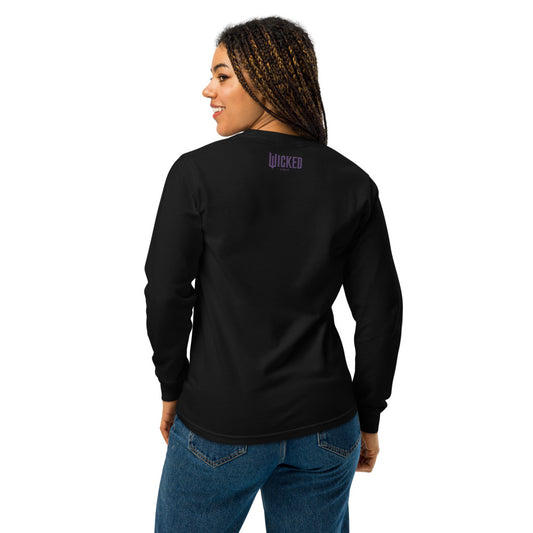 Wicked: For Good Long Sleeve Shirt "You're Free" Black-3