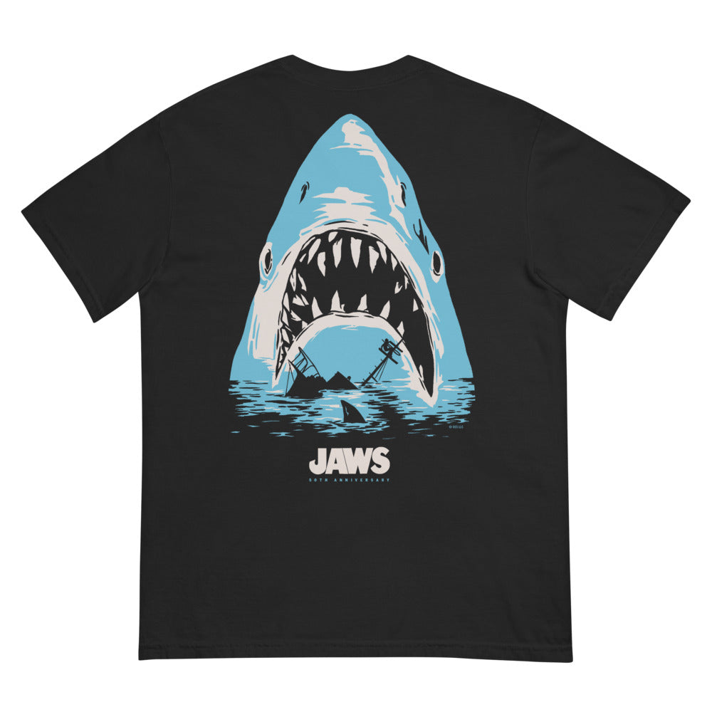 Jaws 50th Anniversary Jaws T-Shirt Black