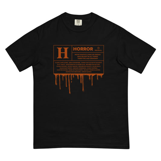 Regal Cinemas Horror Movie Rating Comfort Colors T-Shirt-0