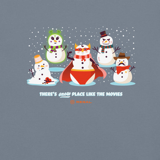 Regal Cinemas Snowmen Comfort Colors T-Shirt-1