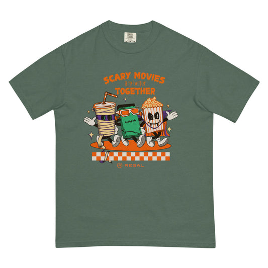 Regal Cinemas Scary Movies Comfort Colors T-Shirt-5