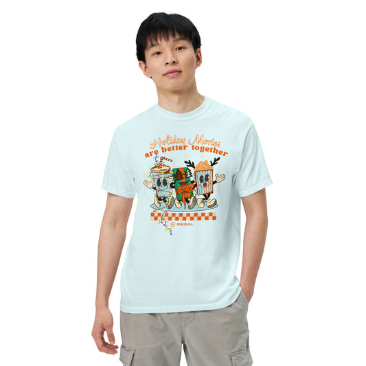 Regal Cinemas Holiday Movies Comfort Colors T-Shirt-2