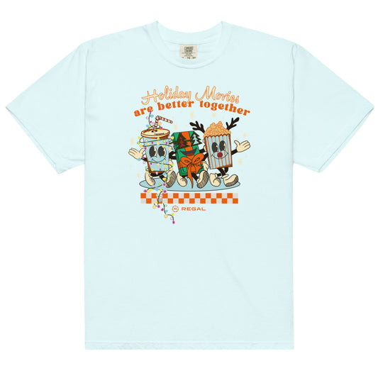 Regal Cinemas Holiday Movies Comfort Colors T-Shirt-0