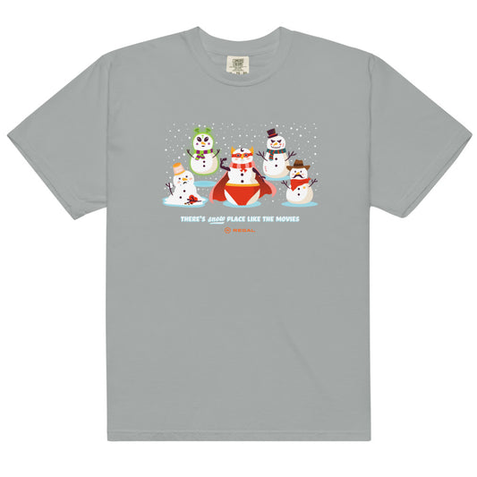 Regal Cinemas Snowmen Comfort Colors T-Shirt-3
