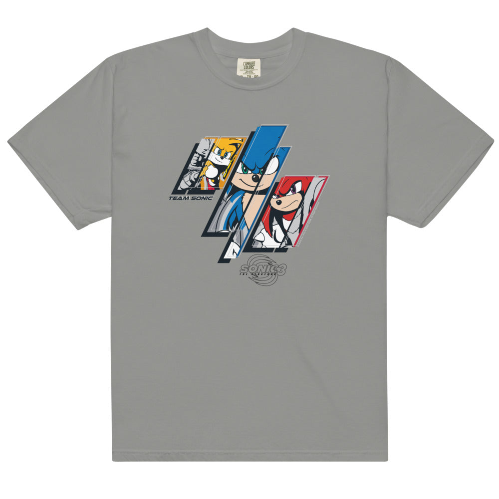 Sonic the Hedgehog 3 Team Sonic Comfort Colors T-Shirt