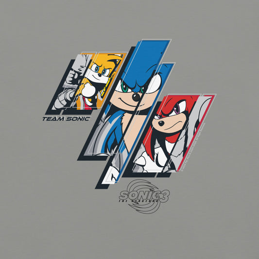 Sonic the Hedgehog 3 Team Sonic Comfort Colors T-Shirt-1