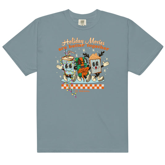 Regal Cinemas Holiday Movies Comfort Colors T-Shirt-3