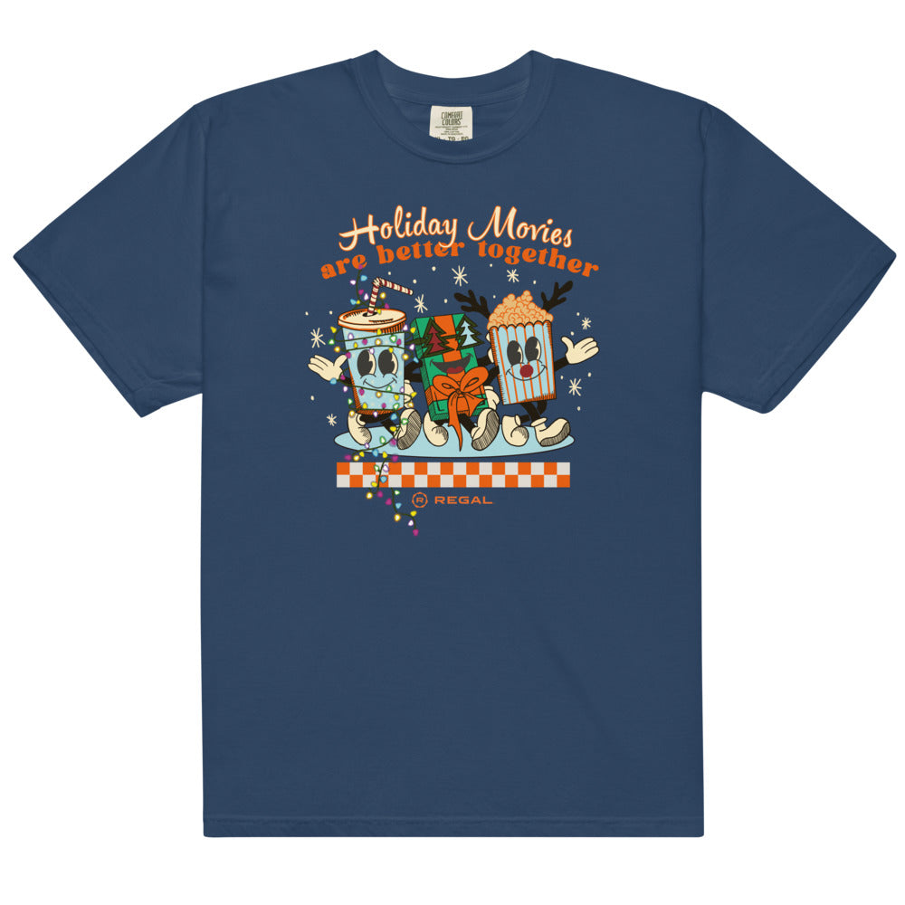 Regal Cinemas Holiday Movies Comfort Colors T-Shirt