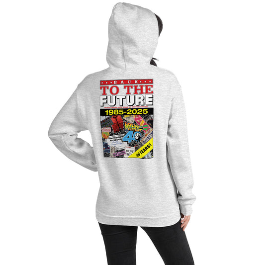 Back to the Future 40th Anniversary Hoodie Ash-4