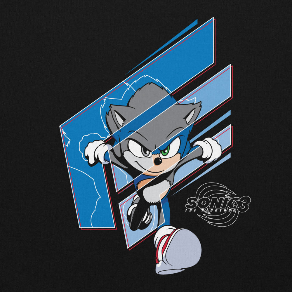 Sonic the Hedgehog 3 Lightning Fast Hoodie