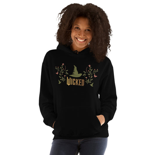 Wicked Enchanted Elements Logo Hoodie Black-1