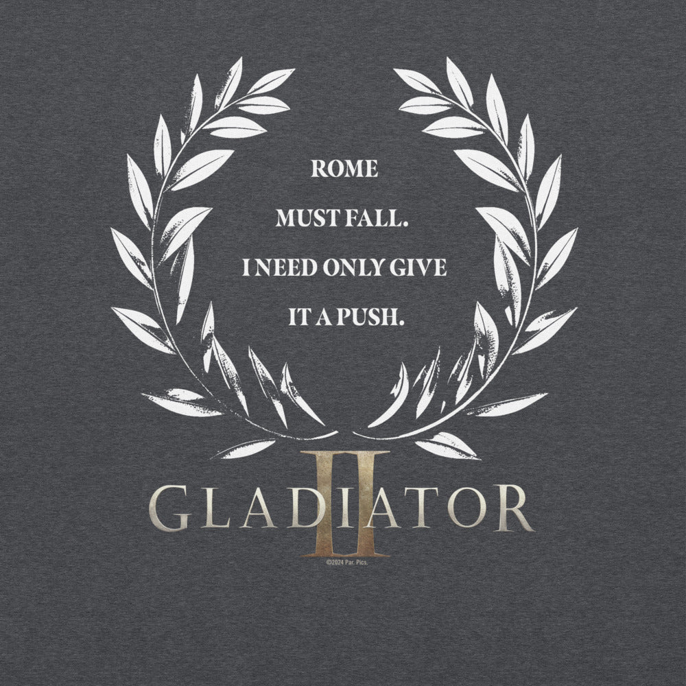 Gladiator II Rome Must Fall Hoodie