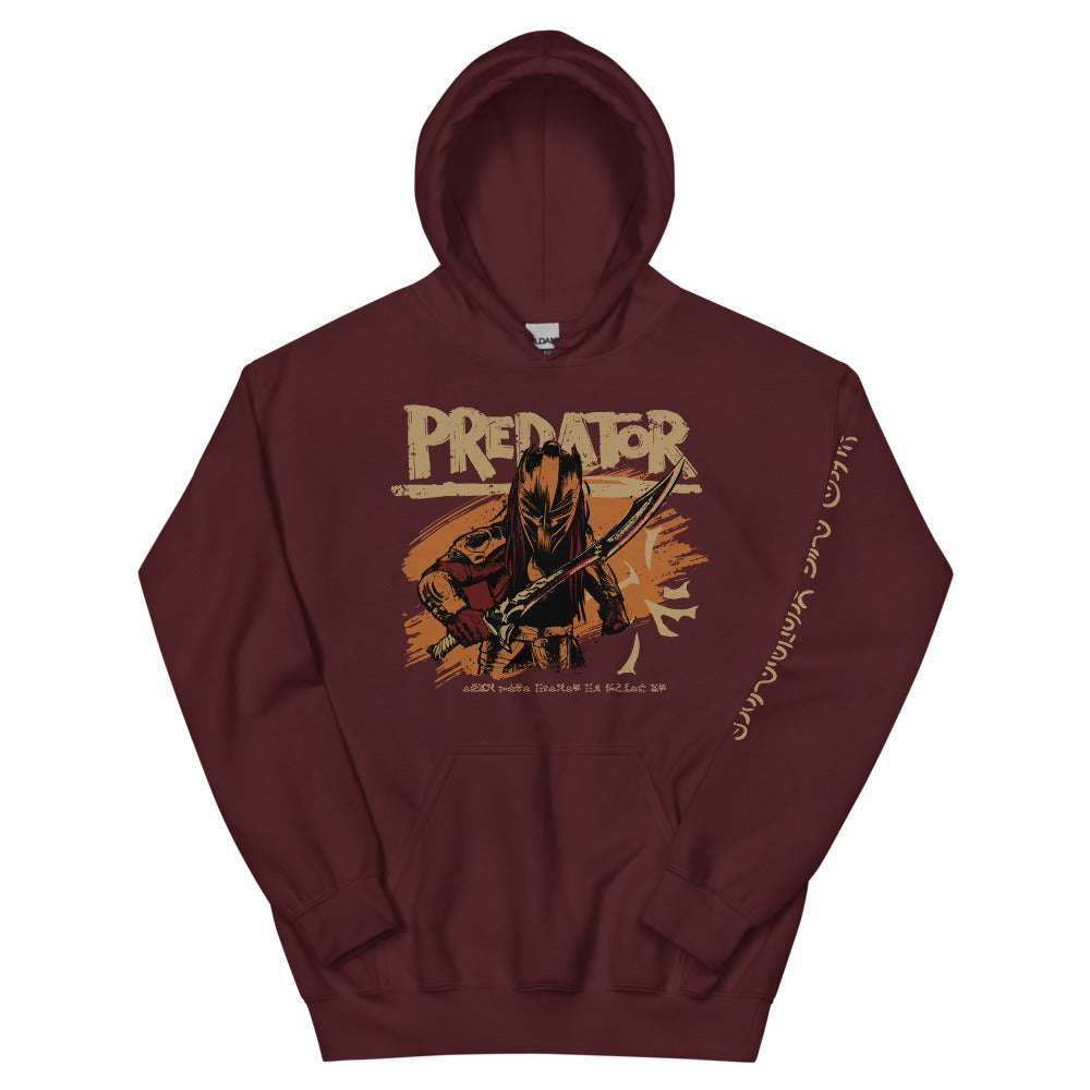 Sweat à Capuche Officiel Predator Badlands - Décor Dek Épée Logo Film