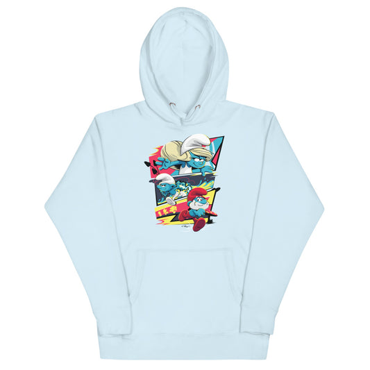 Smurfs Comic Hoodie-0