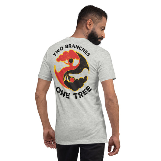 Karate Kid: Legends Two Branches One Tree T-Shirt Athletic Heather-2