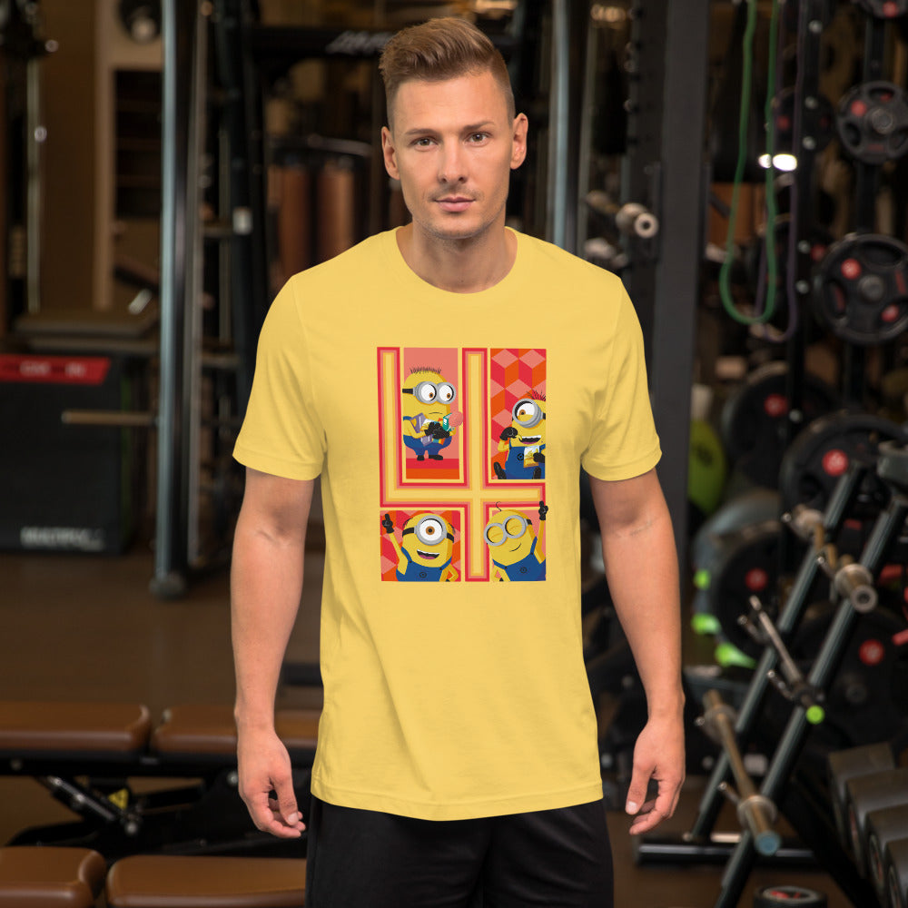 Despicable Me 4 Four Minions Unisex T-Shirt