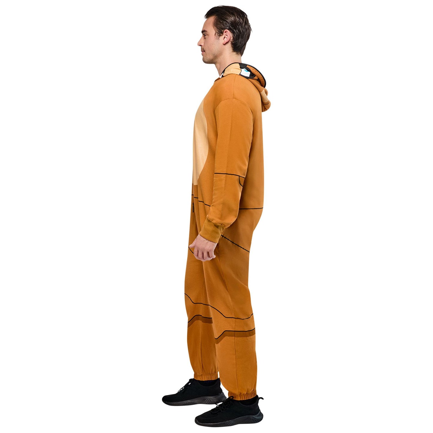 Five Nights at Freddy's Freddy Fazbear Zipsters Mask-up Adult Costume