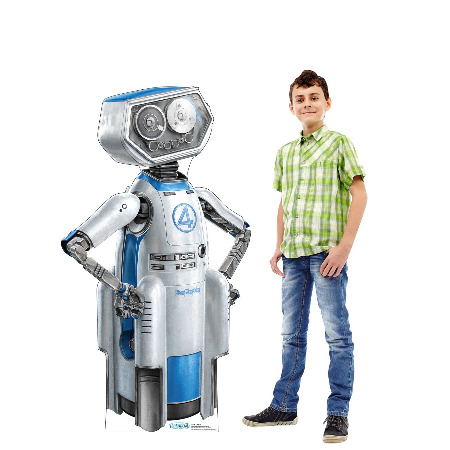 The Fantastic Four: First Steps H.E.R.B.I.E. Life-Size Cardboard Cutout Standee