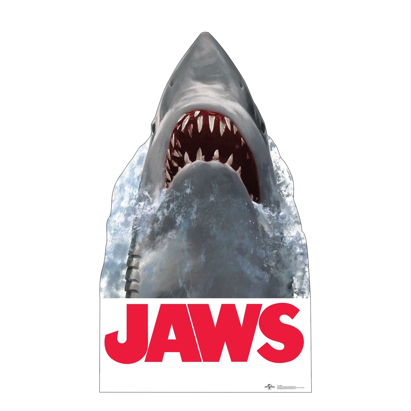 Jaws Cardboard Cutout Standee