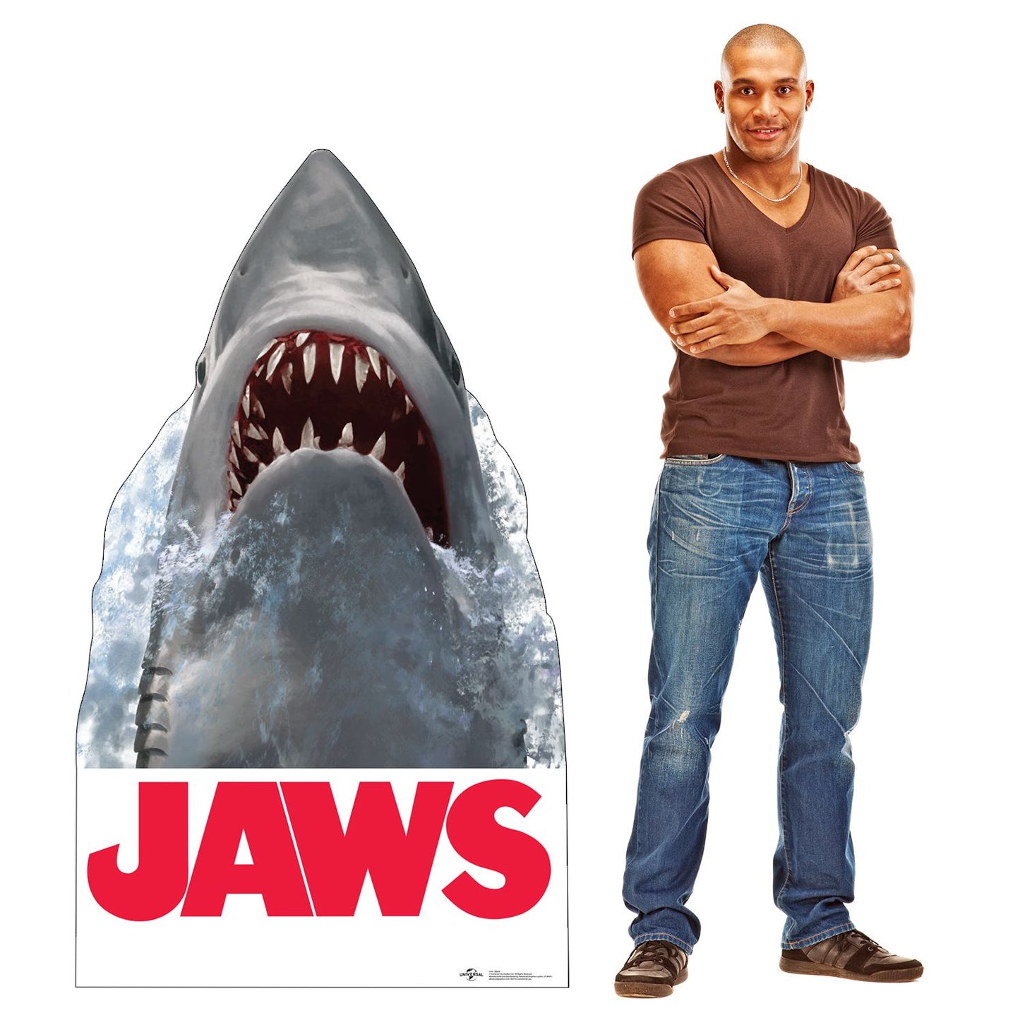 Jaws Cardboard Cutout Standee