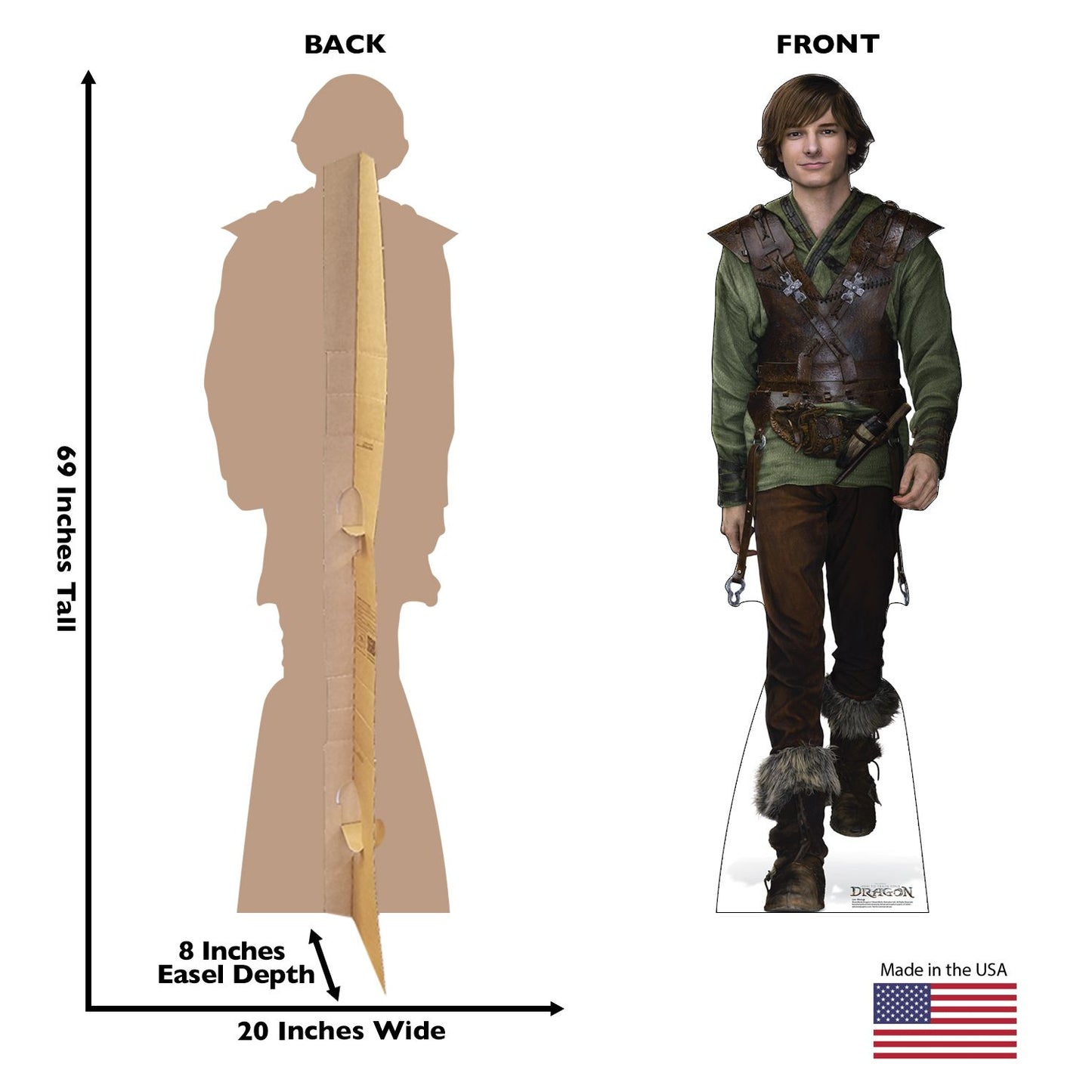 How to Train Your Dragon Live Action Hiccup Standee