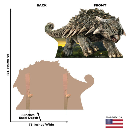 Jurassic World: Rebirth Ankylosaurus Standee-2