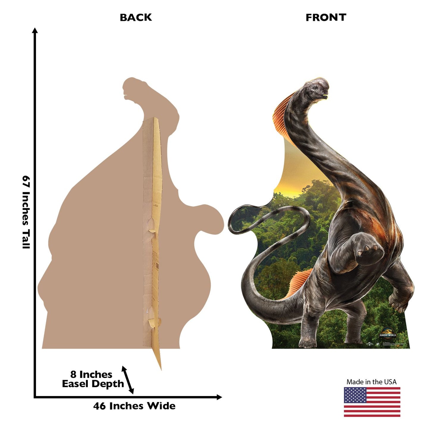 Jurassic World: Rebirth Titanosaurus Standee