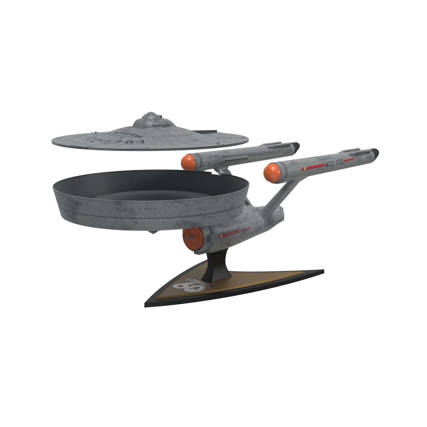 Star Trek Enterprise Popcorn Bucket top detail