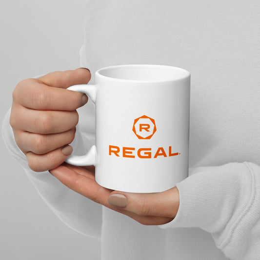 Regal Cinemas White Logo Mug-2
