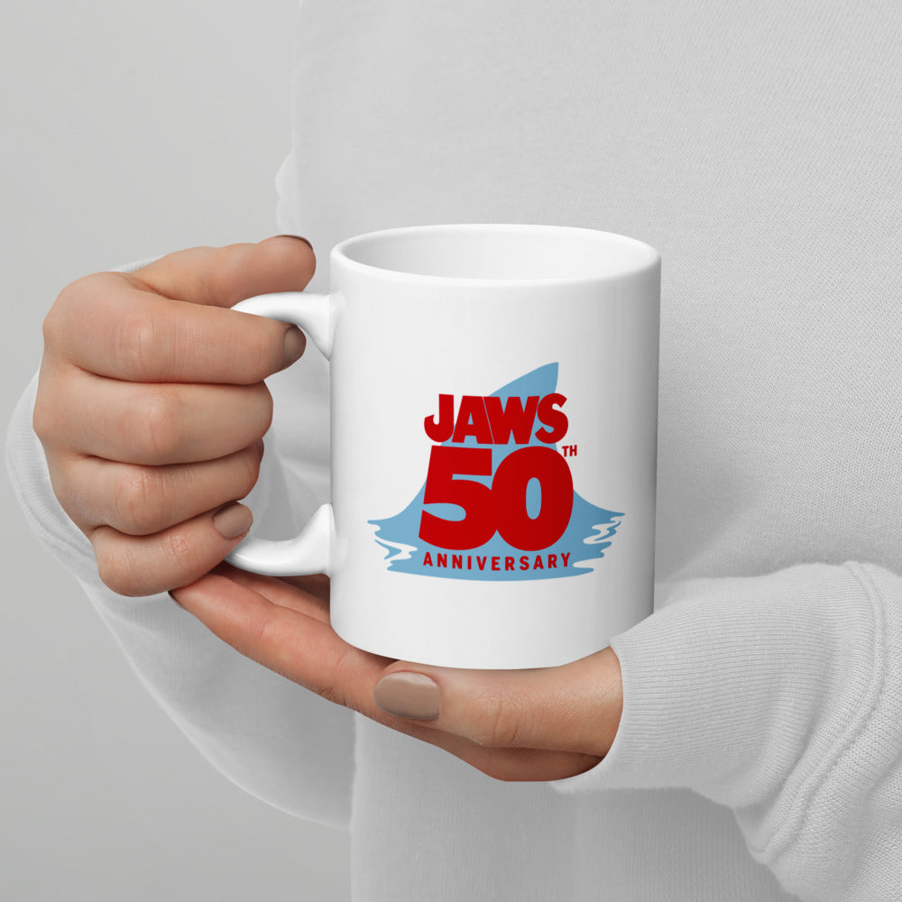 Jaws 50th Anniversary Personalized Photo Mug