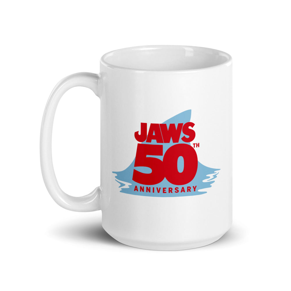 Jaws 50th Anniversary Personalized Photo Mug  15 oz