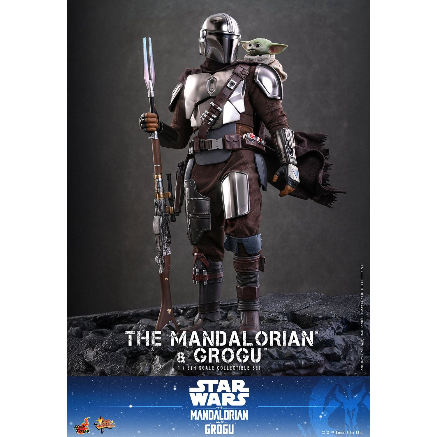 The Mandalorian & Grogu 1/6th Scale Figure Set | Regal Theatres Store