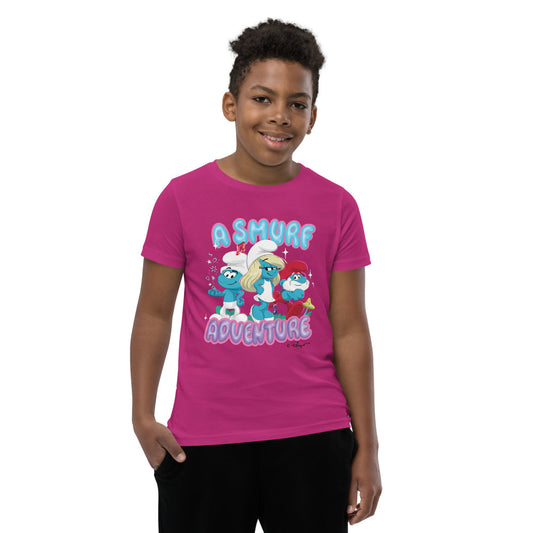 The Smurfs Movie Adventure Kids Premium T-Shirt Berry-2