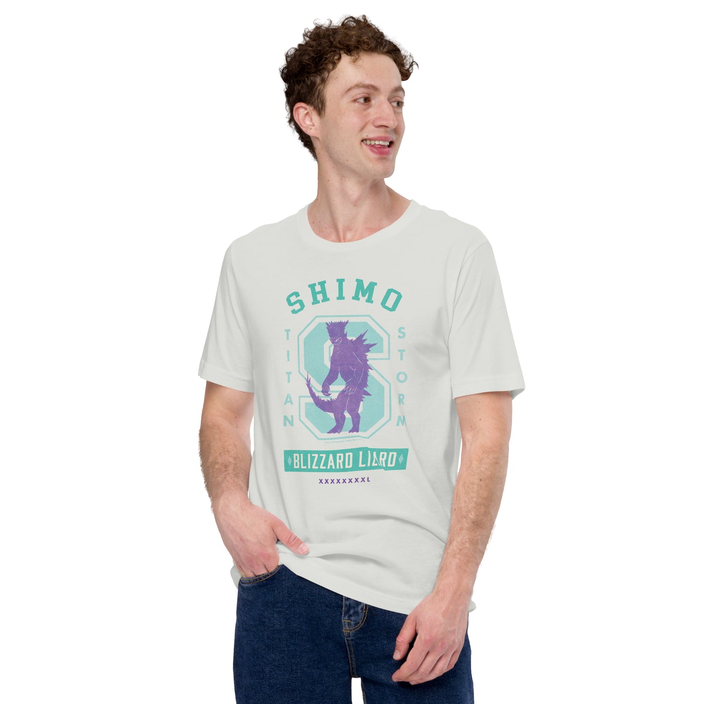 Godzilla x Kong: The New Empire Shimo Blizzard Lizard Tee